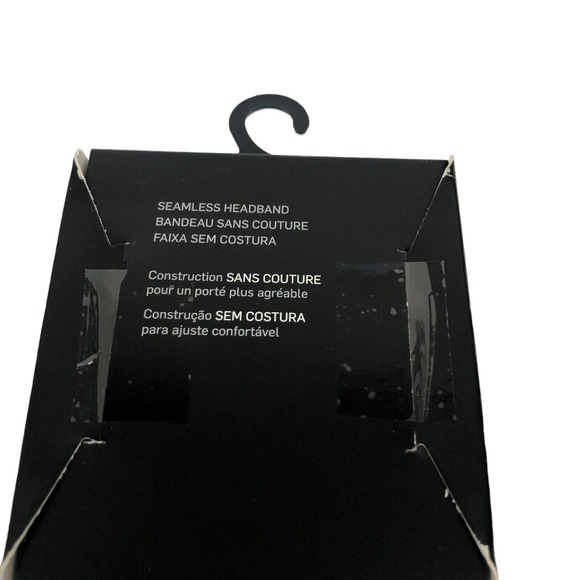 NEW Nike Seamless Headband Sweatband Adult Unisex Mens Womens Charcoal Grey - Picture 5 of 8